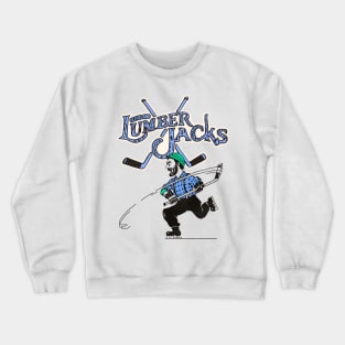 Defunct Cleveland Lumberjacks Hockey Team Crewneck Sweatshirt